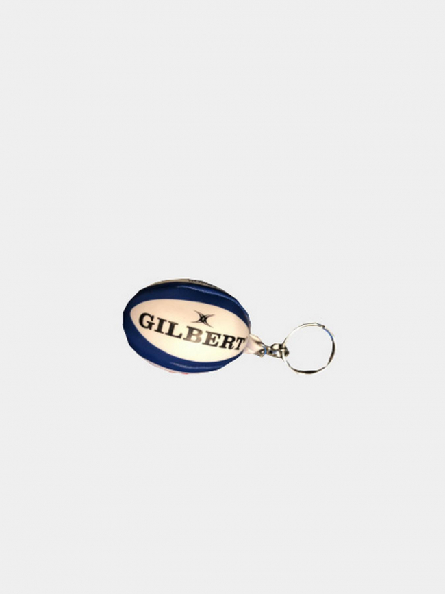 Porte clés rugby france blanc bleu - Gilbert