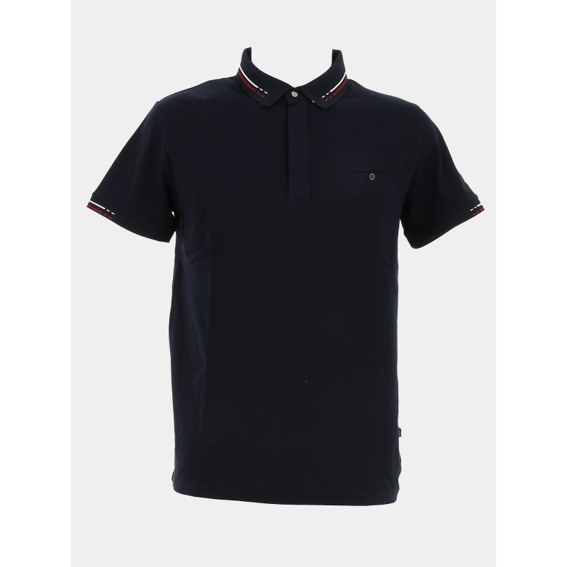 Polo ginkama bleu marine homme - Benson & Cherry