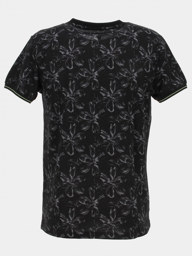 T-shirt imprimés tlaze noir homme - Benson & Cherry