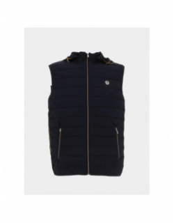 Doudoune sans manche sagessecort bleu homme - Benson & Cherry