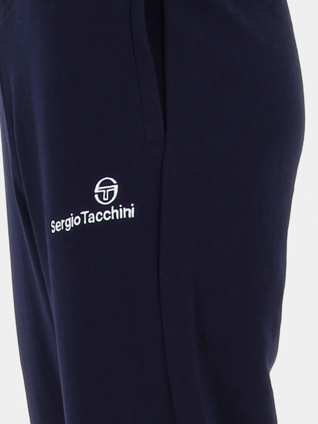 Jogging bold fleece bleu marine homme - Sergio Tacchini