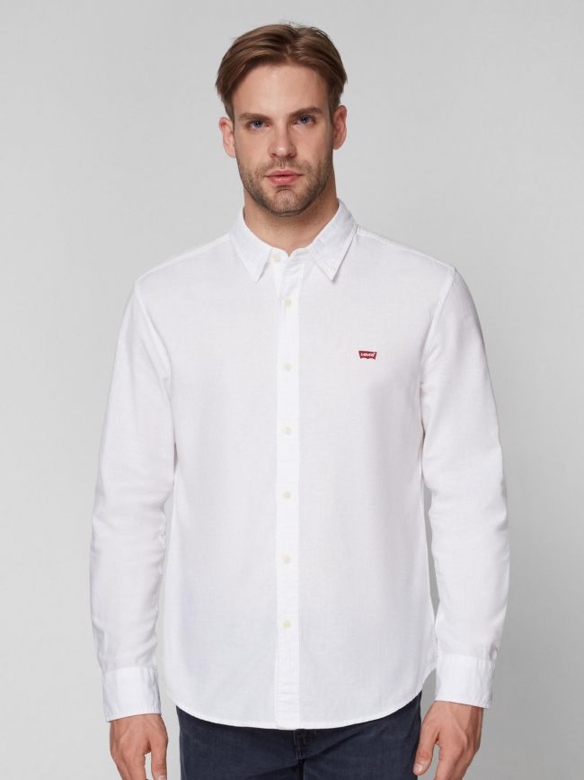 Chemise slim battery blanc homme - Levi's