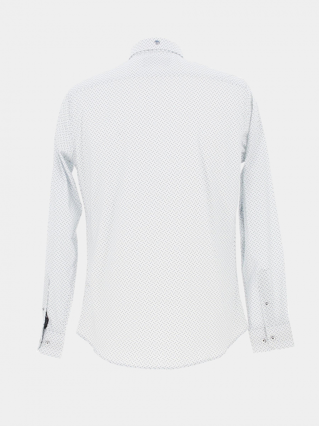 Chemise imprimées lomzi bleu homme - Benson & Cherry