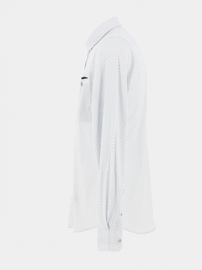 Chemise imprimées lomzi bleu homme - Benson & Cherry