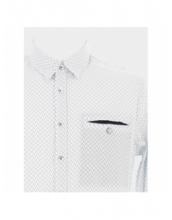 Chemise imprimées lomzi bleu homme - Benson & Cherry