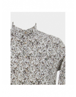 Chemise à fleurs lucile blanc homme - Benson & Cherry