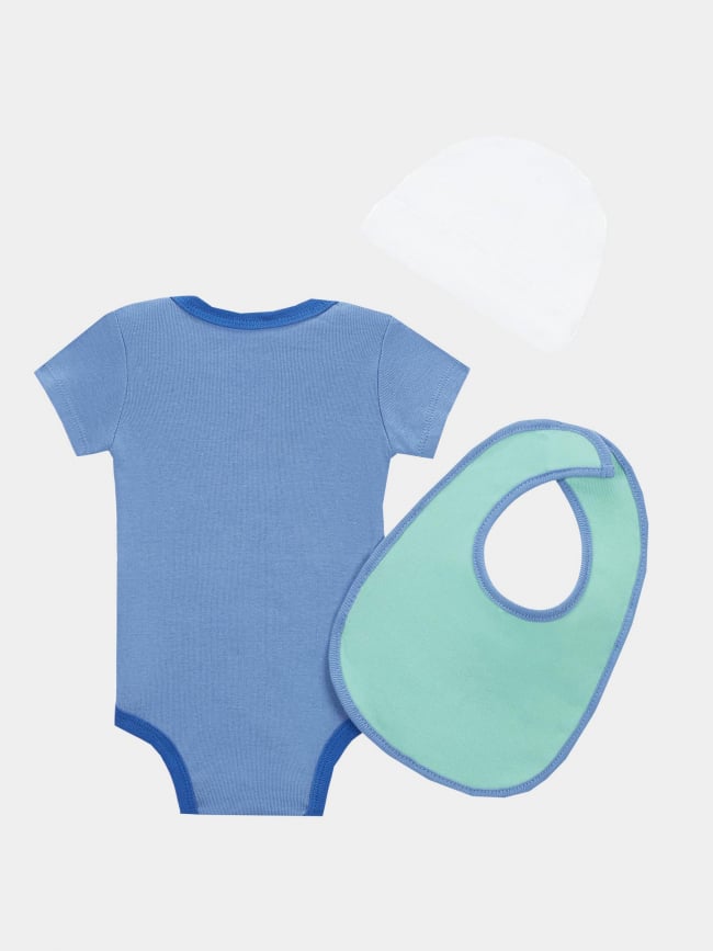 Ensemble 3 pièces body art of play 0-6 mois bleu bébé - Nike