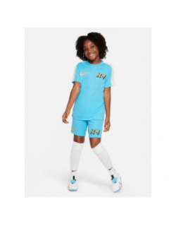 T-shirt de football kylian Mbappé bleu enfant - Nike