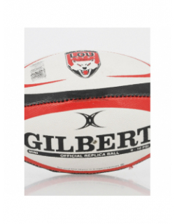 Ballon de rugby replica mini lou rugby blanc - Gilbert