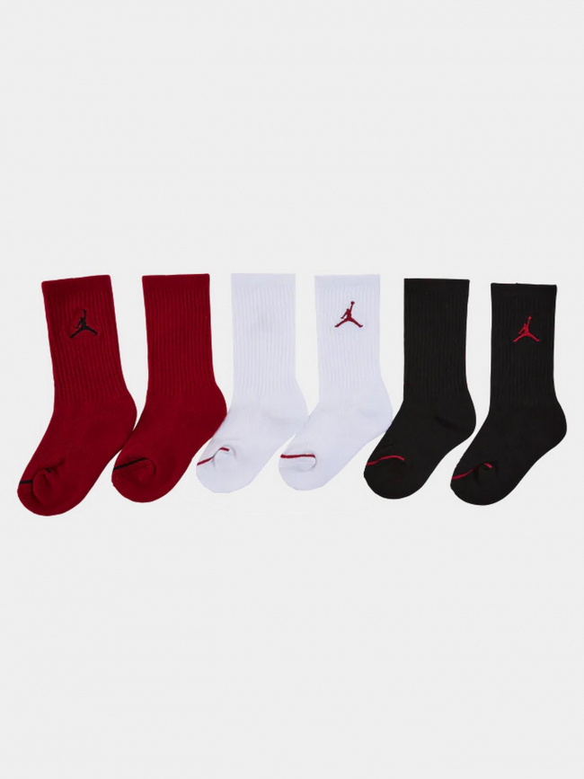 Pack 3 paires de chaussettes jumpman tricolore enfant - Jordan