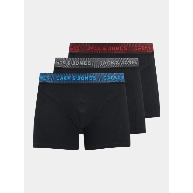 Pack 3 boxers waistband noir enfant - Jack & Jones
