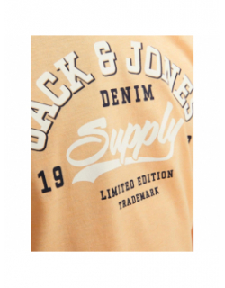 T-shirt logo orange junior - Jack & Jones