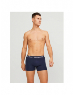 Pack 3 boxers louis bleu marine homme - Jack & Jones