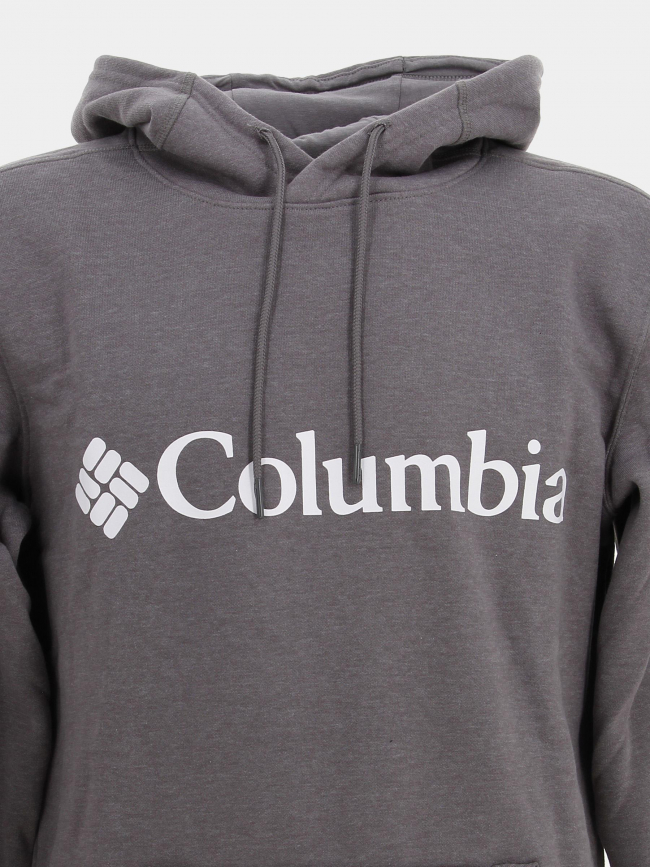 Sweat à capuche csc basic logo II anthracite - Columbia