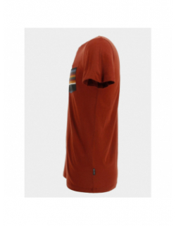 T-shirt poche colorée rayures rouge homme - Blend