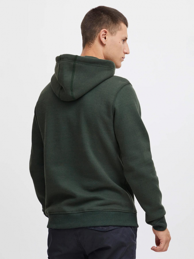 Sweat à capuche regular fit vert homme - Blend