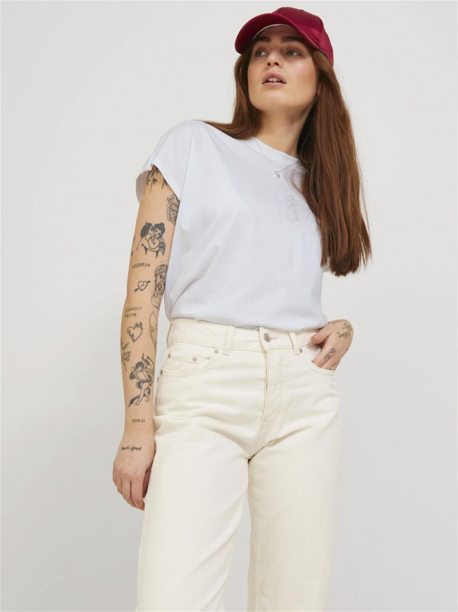 T-shirt astrid blanc femme - JJXX