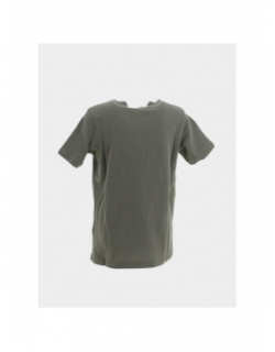 T-shirt cologan crew neck kaki garçon - Jack & Jones