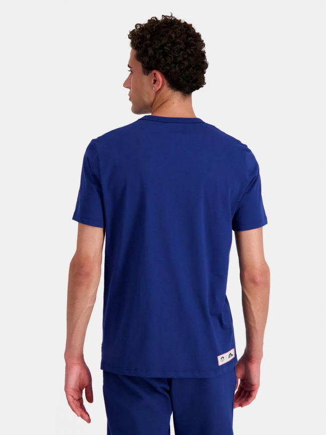 T-shirt graphic Paris 2024 bleu homme - Le Coq Sportif