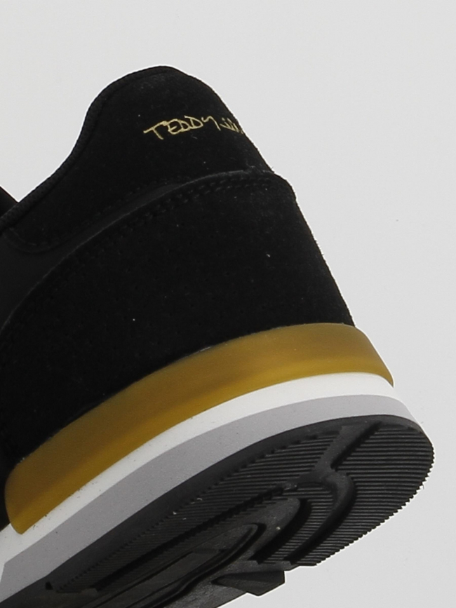 Baskets basses matelassées noir homme - Teddy Smith