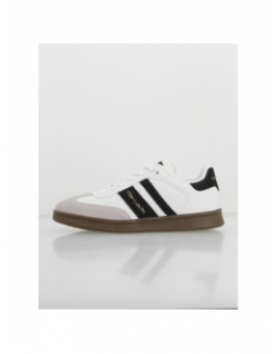 Baskets basses bimatière blanc homme - Teddy Smith