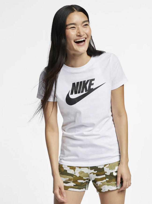T-shirt nsw club manche courte blanc femme - Nike