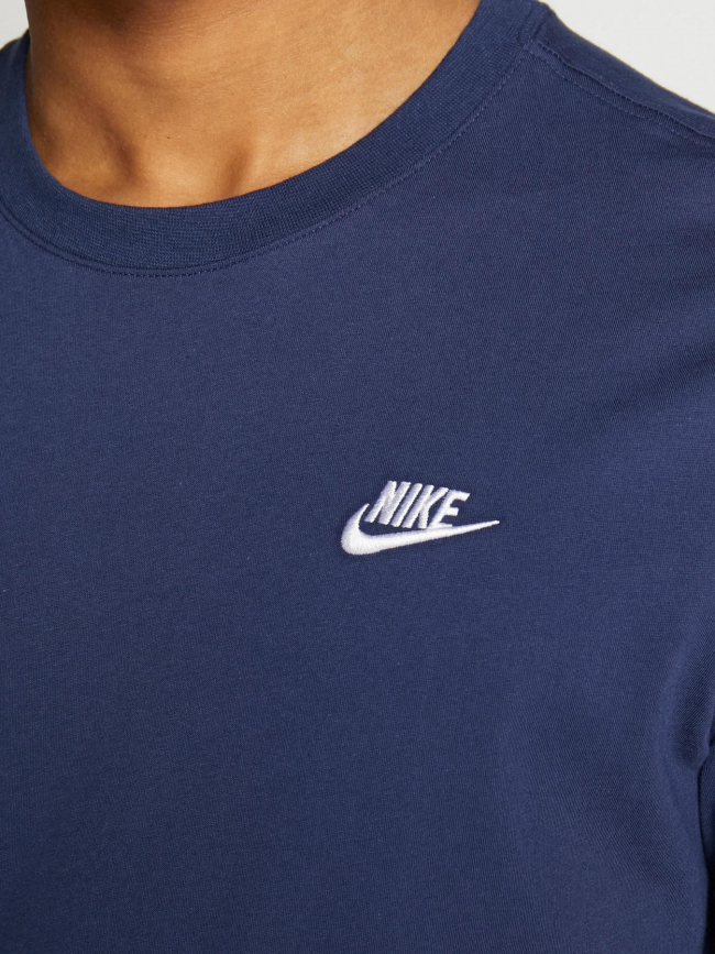 T-shirt nsw club bleu marine homme - Nike