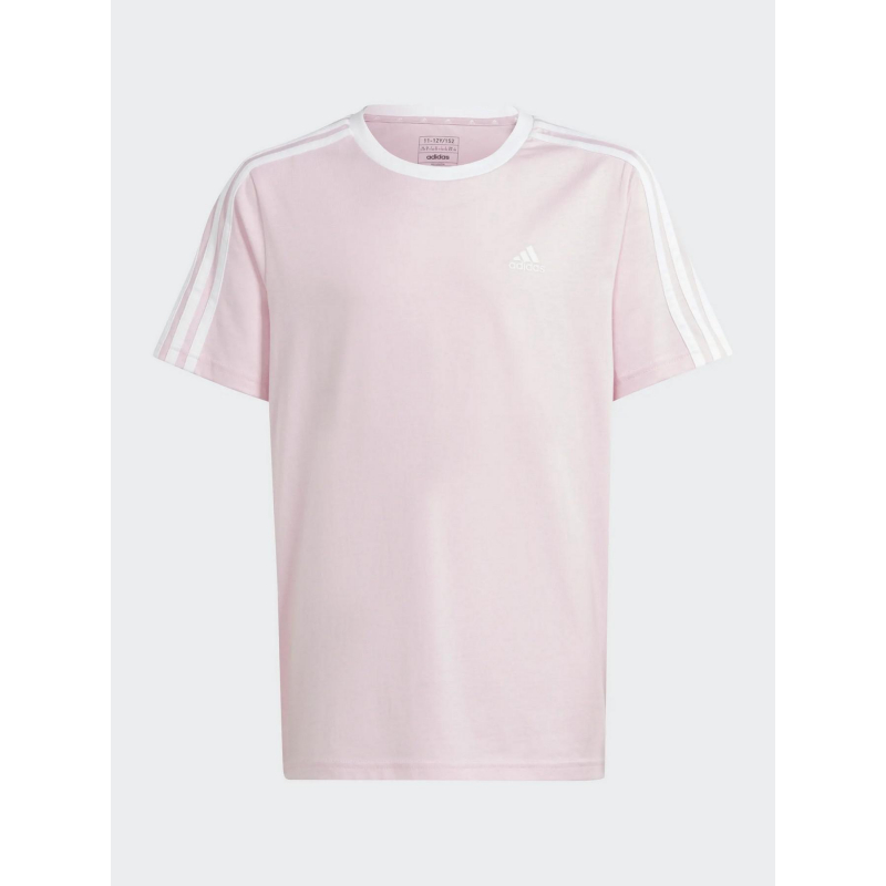 T-shirt 3s bf manche courte rose fille - Adidas