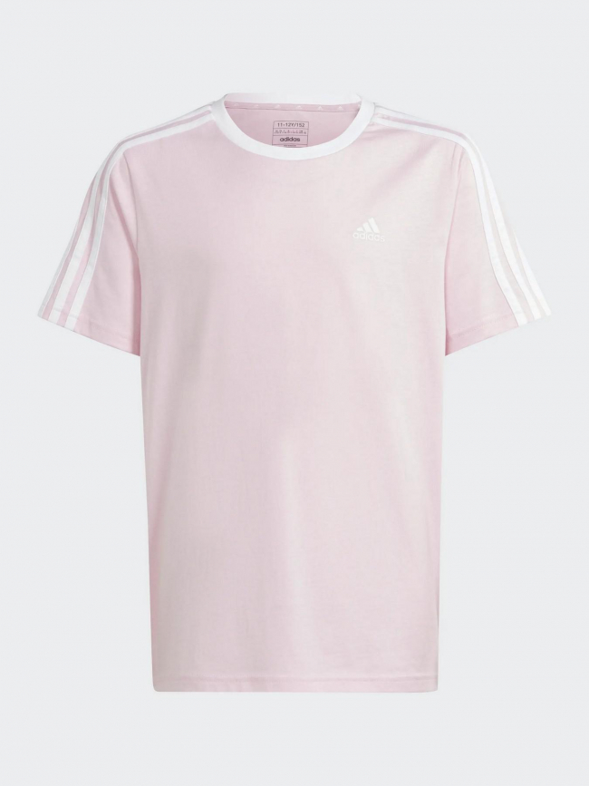 T-shirt 3s bf manche courte rose fille - Adidas