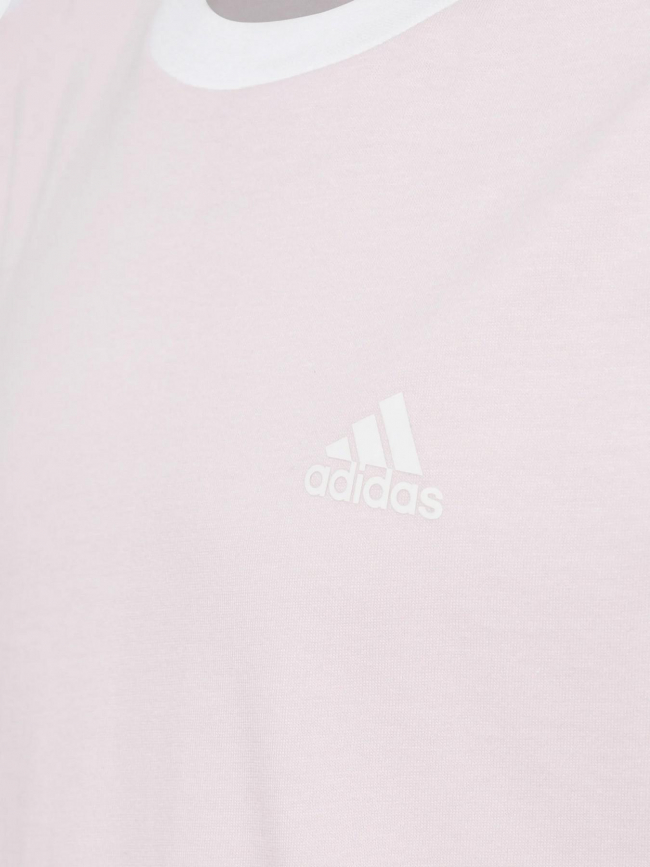 T-shirt 3s bf manche courte rose fille - Adidas