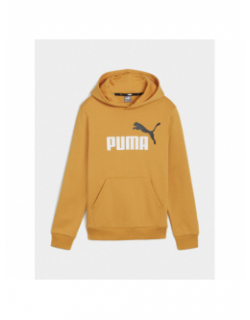 Sweat à capuche essential +2 fleece orange garçon - Puma