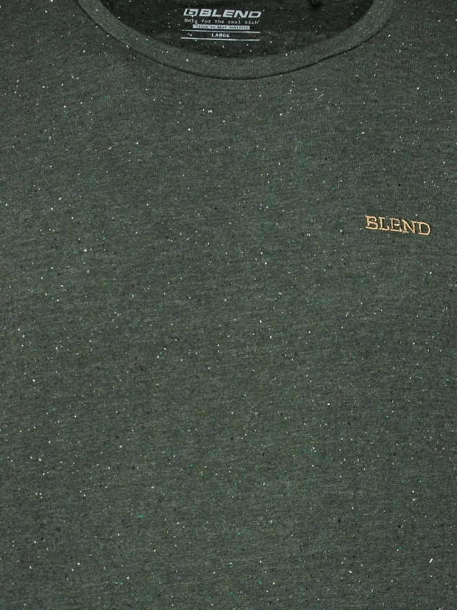 T-shirt moucheté vert homme - Blend