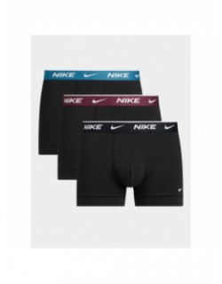 Pack de 3 boxers trunk bleu noir bordeaux homme - Nike