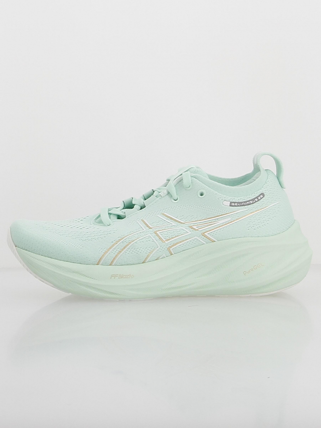 Chaussures de running gel nimbus 26 vert femme - Asics