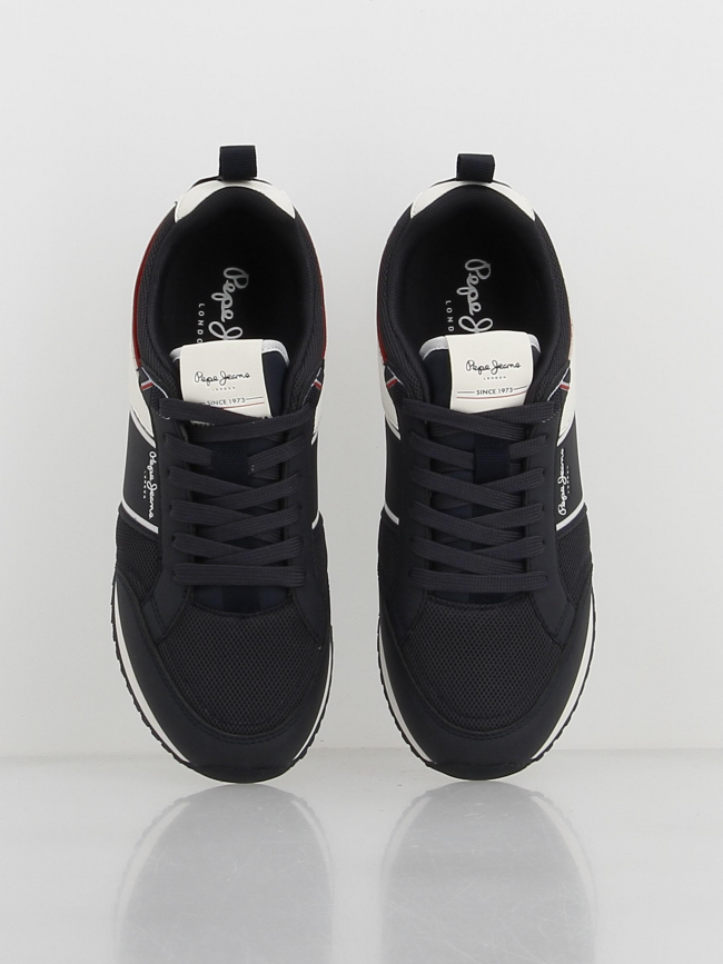 Baskets dublin brand bleu marine homme - Pepe Jeans