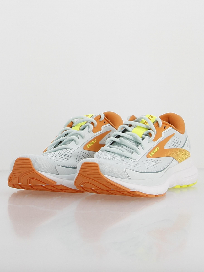 Chaussures de running trace 3 gris orange femme - Brooks