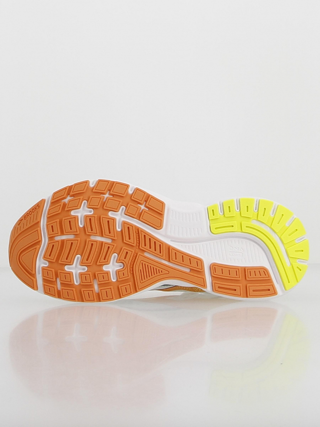 Chaussures de running trace 3 gris orange femme - Brooks
