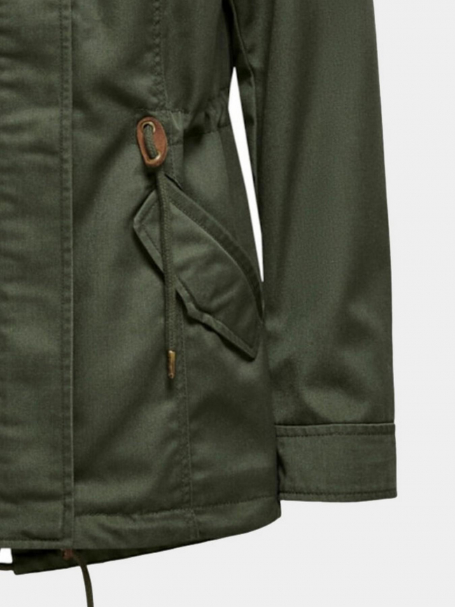 Veste parka lorca kaki femme - Only