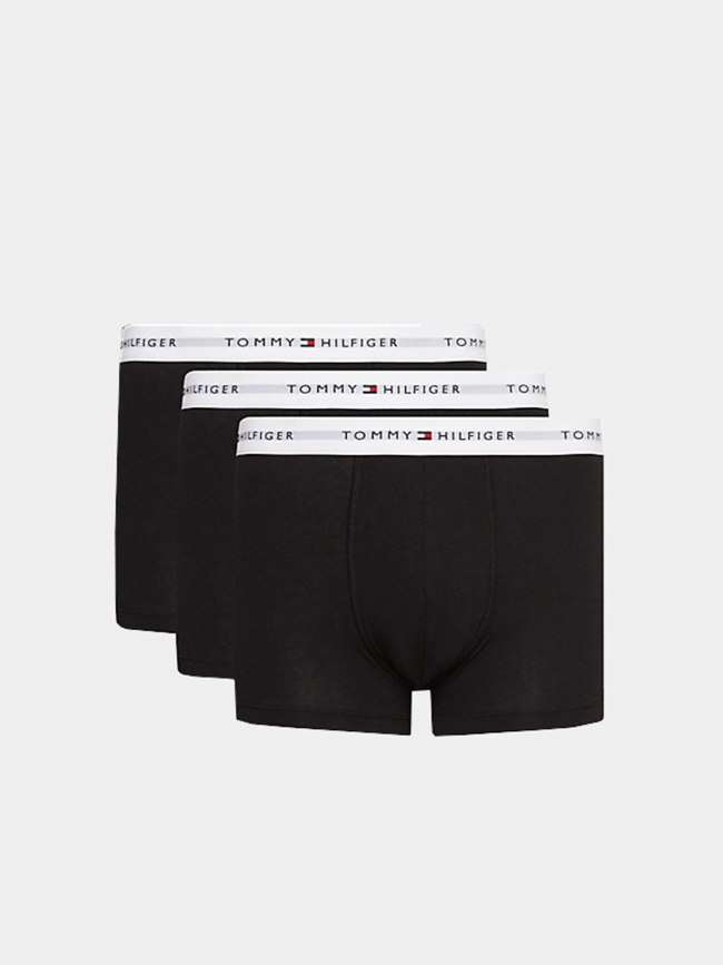 Pack 3 boxers stretch blanc noir homme - Tommy Hilfiger