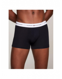 Pack 3 boxers stretch blanc noir homme - Tommy Hilfiger