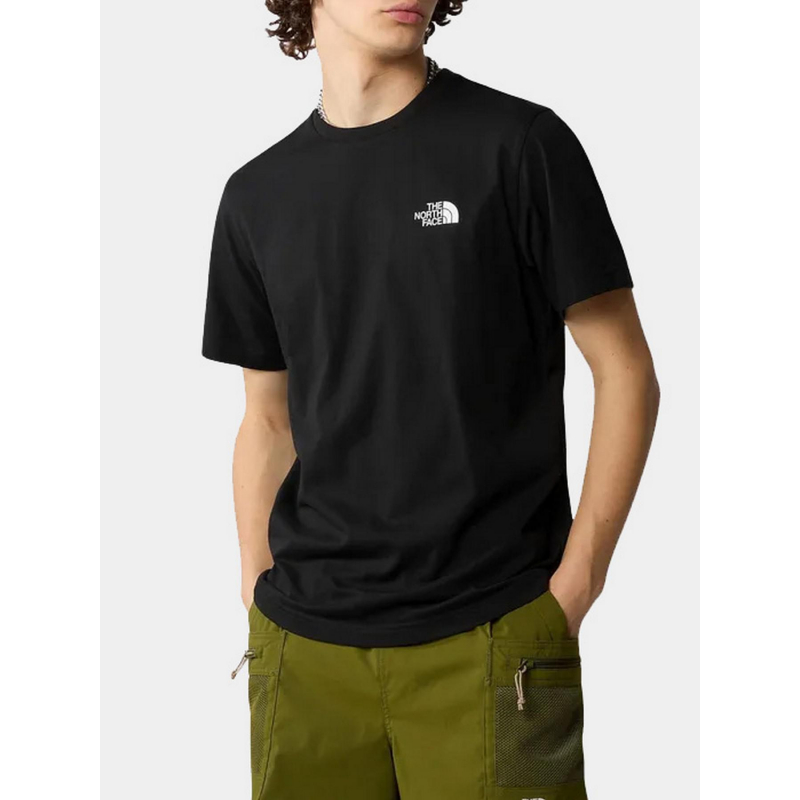 T-shirt simple dome noir homme - The North Face