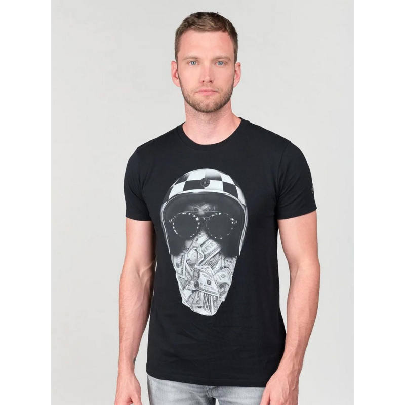T-shirt peralta noir homme - Le Temps Des Cerises