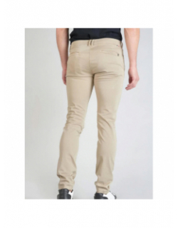 Pantalon chino cesar beige homme - Le Temps Des Cerises