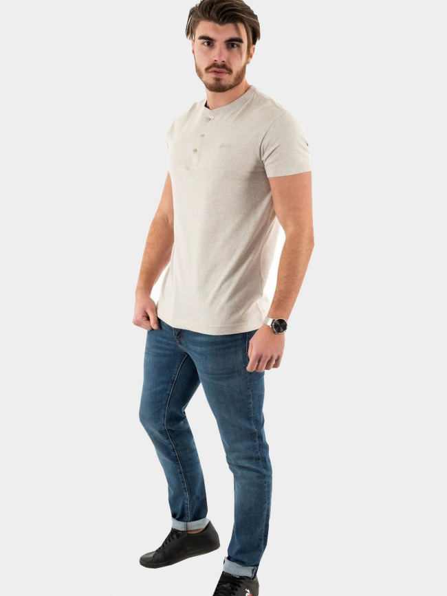 T'shirt logo vintage brose beige chiné homme - Superdry