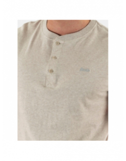 T'shirt logo vintage brose beige chiné homme - Superdry