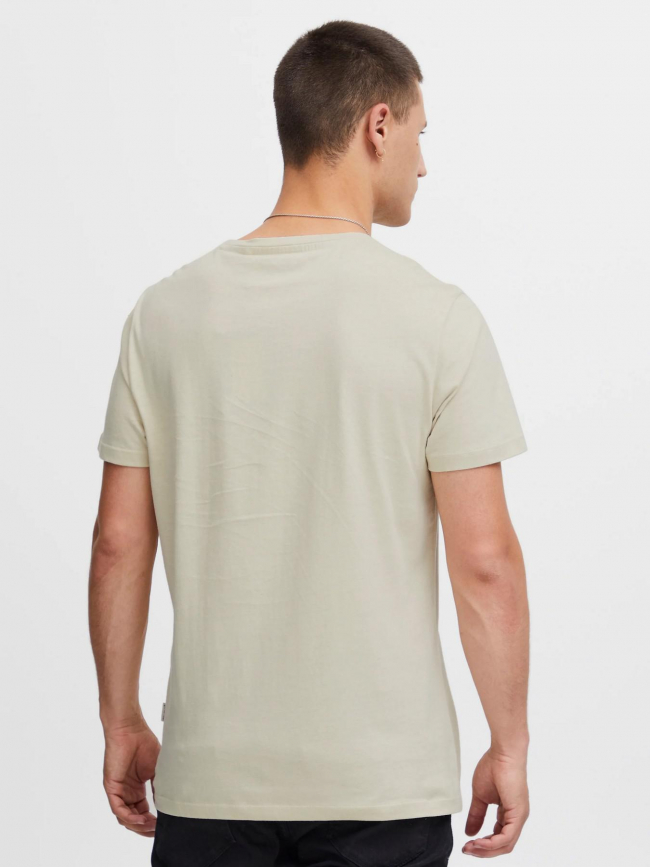 T-shirt vintage logo beige homme - Blend