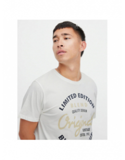 T-shirt manches courtes original blanc homme - Blend