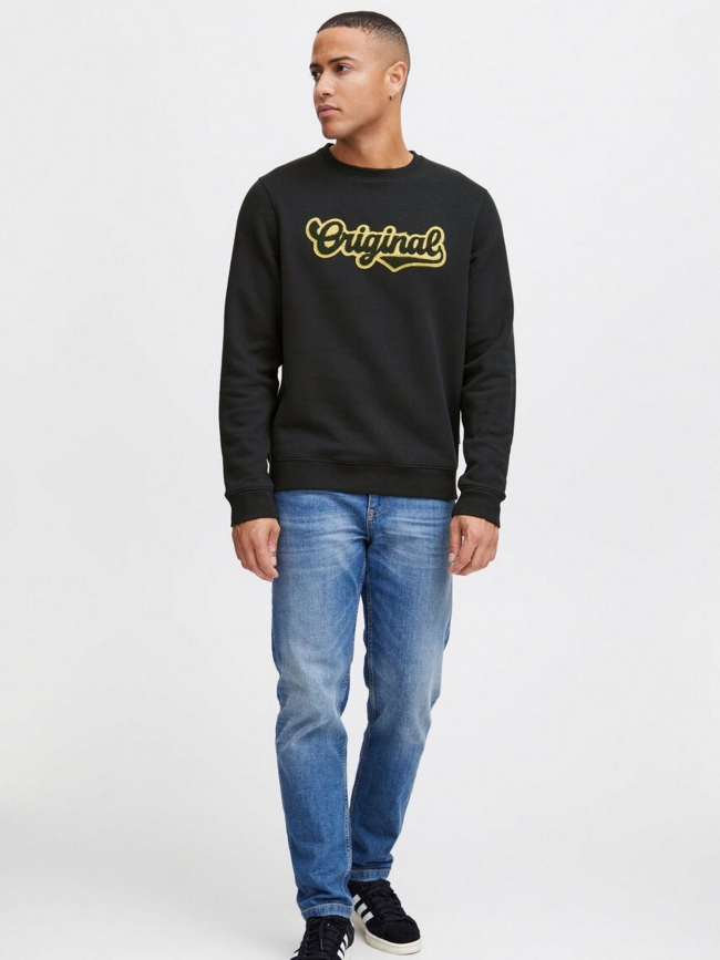 Sweat brodé original noir homme - Blend