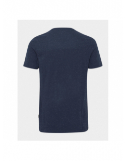 T-shirt manches courtes moucheté bleu homme - Blend