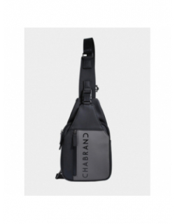 Sacoche body touch bis noir gris homme - Chabrand